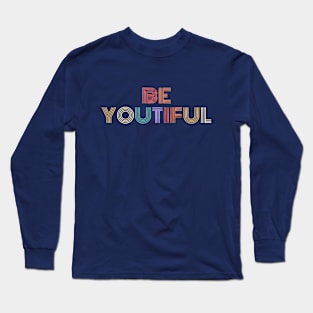 Be Youtiful Retro Vintage Geometric Long Sleeve T-Shirt